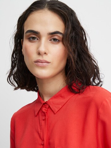ICHI Blouse 'MAIN SH - 20114546' in Red