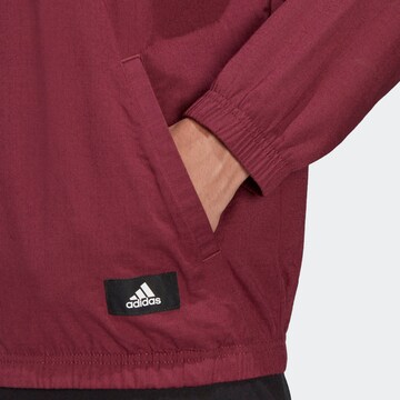 ADIDAS SPORTSWEAR Sportjacke in Rot