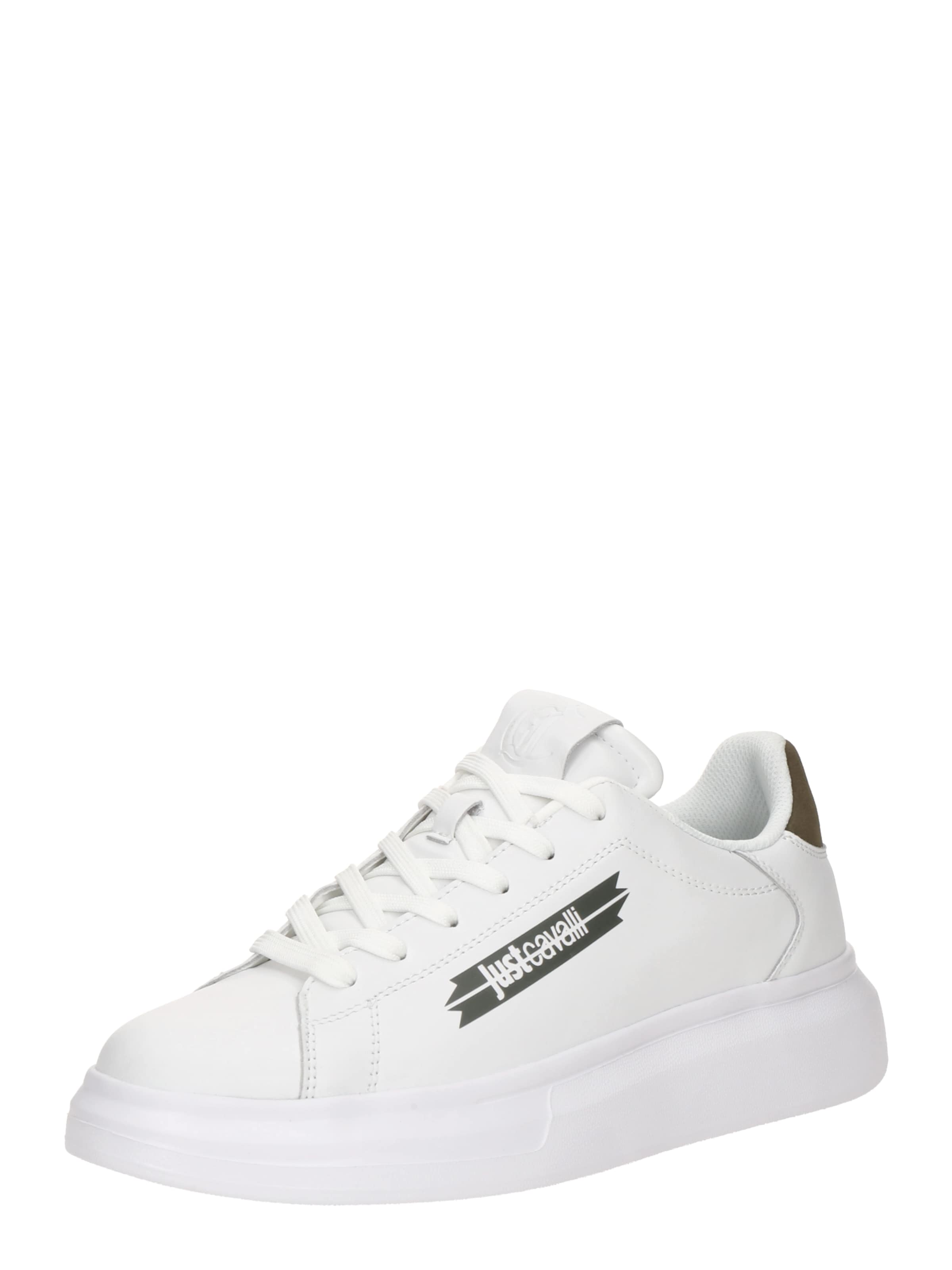 Just Cavalli Låg sneaker 'FONDO URSA DIS. 2' i vit: framsida