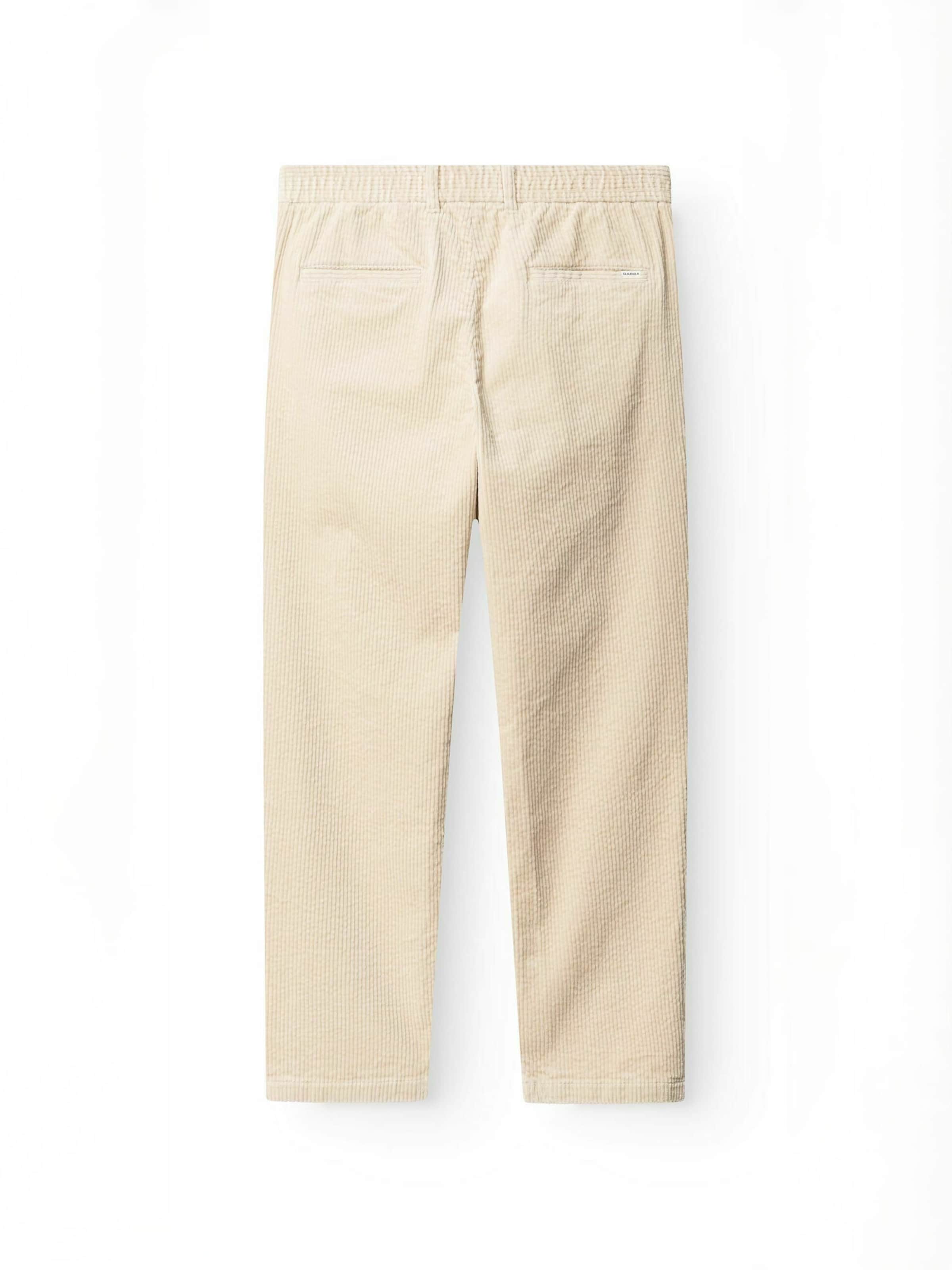 GABBA - regular Pantalón ' GABnapoli ' en beige: atrás