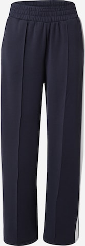 ONLYLoosefit Hlače s naborima 'ONLALINA' - crna boja: prednji dio