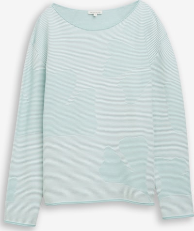 TOM TAILOR Neulepaita värissä minttu / offwhite, Tuotenäkymä