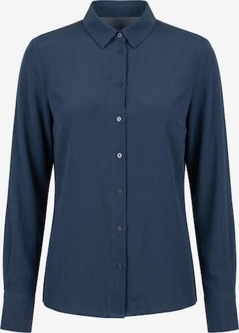 Posh Gear - Blusa 'Seidenbluse Collettoseta' en azul: frente