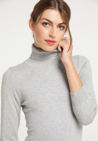 usha BLACK LABEL Knitted dress in Grey