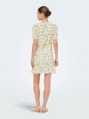 ONLY Рокля 'ONLMOLLY' в бяло