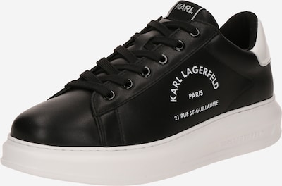 Karl Lagerfeld Matalavartiset tennarit värissä musta / valkoinen, Tuotenäkymä