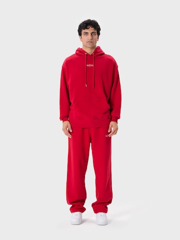 Ossy Homer Sweatshirt 'Baumwolle 450 GSM Oversize Hoodie – Kapuzenpullover' in Rot