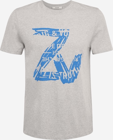 Zadig & Voltaire T-Shirt 'BLASON' in Grau: predná strana