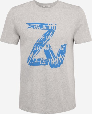 Zadig & Voltaire T-Shirt 'BLASON' in Grau: predná strana