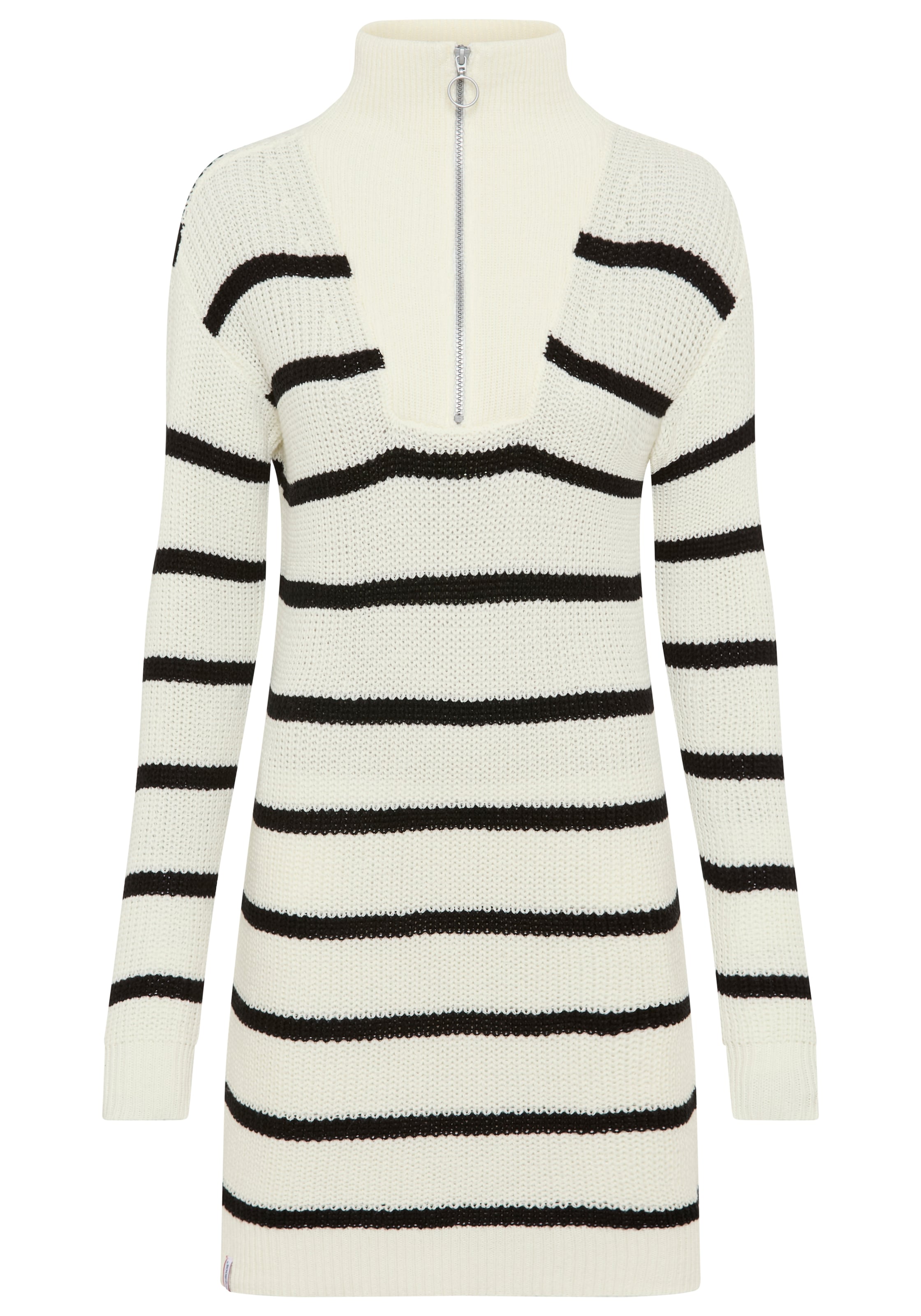 KangaROOS Knitted dress in White: front