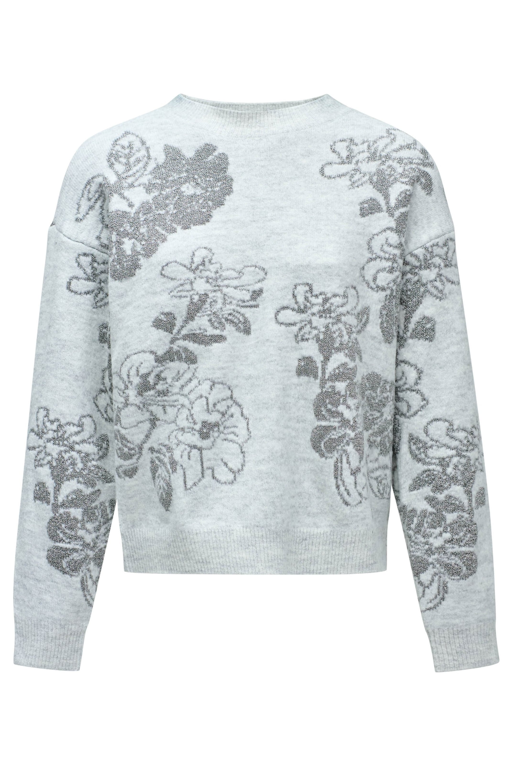 Salsa Jeans Pullover in Grau: Vorderseite
