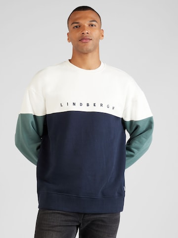 Sweat-shirt Lindbergh en blanc : devant