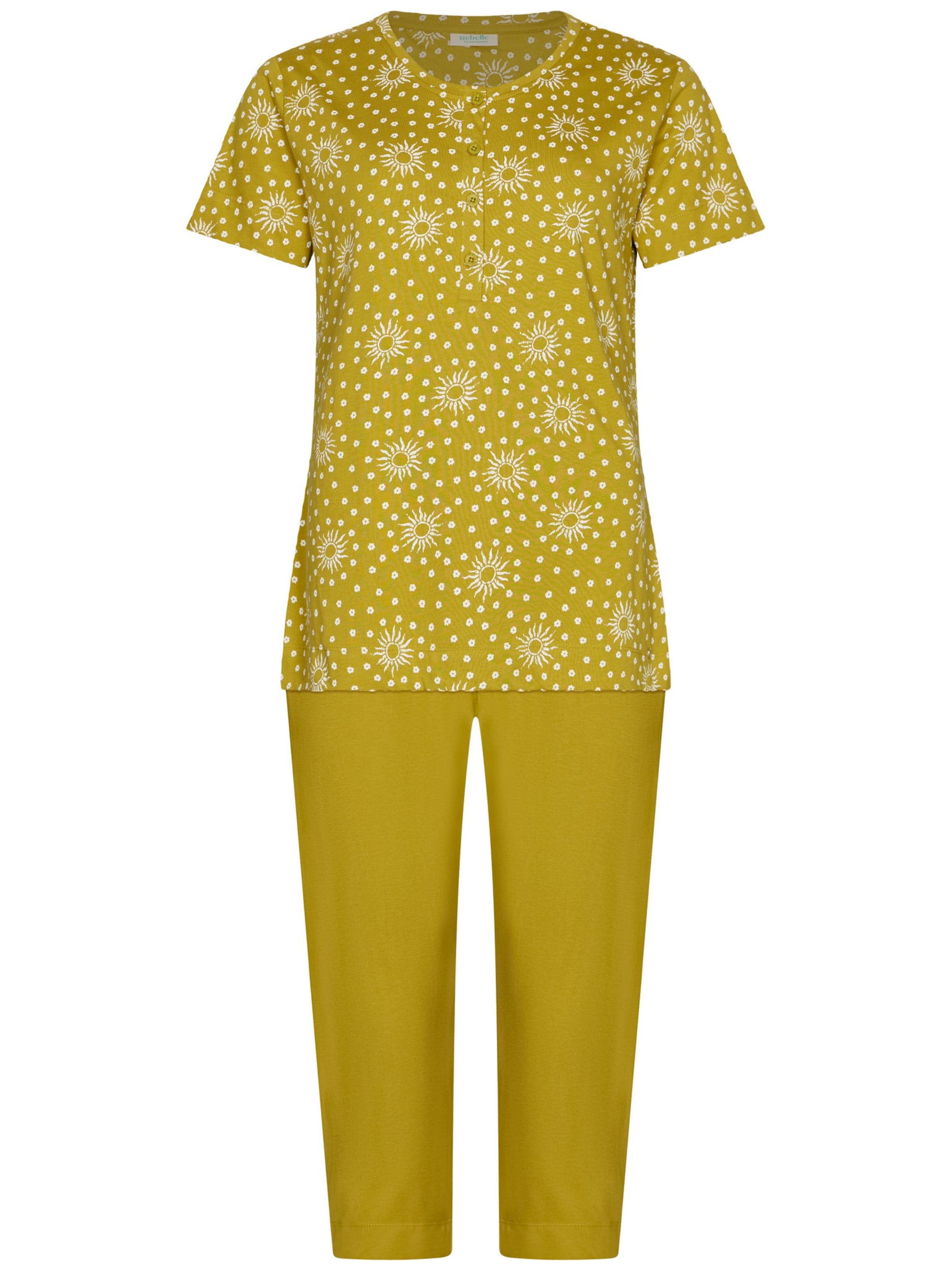 Rebelle Pyjama‌‌‌‌‌‌‌‌‌ in Grün: Vorderseite
