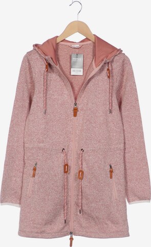 LASCANA Sweatshirt & Zip-Up Hoodie in S in Pink: front