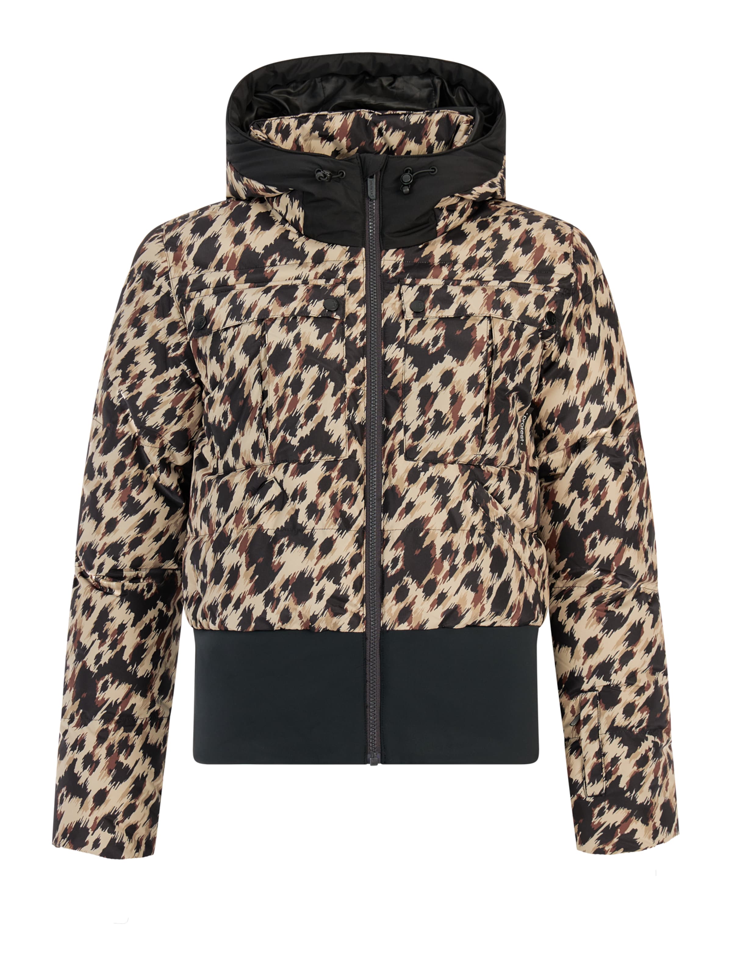 PROTEST Αθλητικό μπουφάν 'Jetta' σε μπεζ: μπροστά