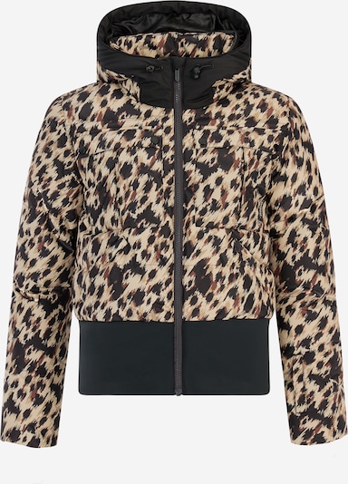 PROTEST Urheilutakki 'Jetta' värissä hiekka / ruskea / musta, Tuotenäkymä