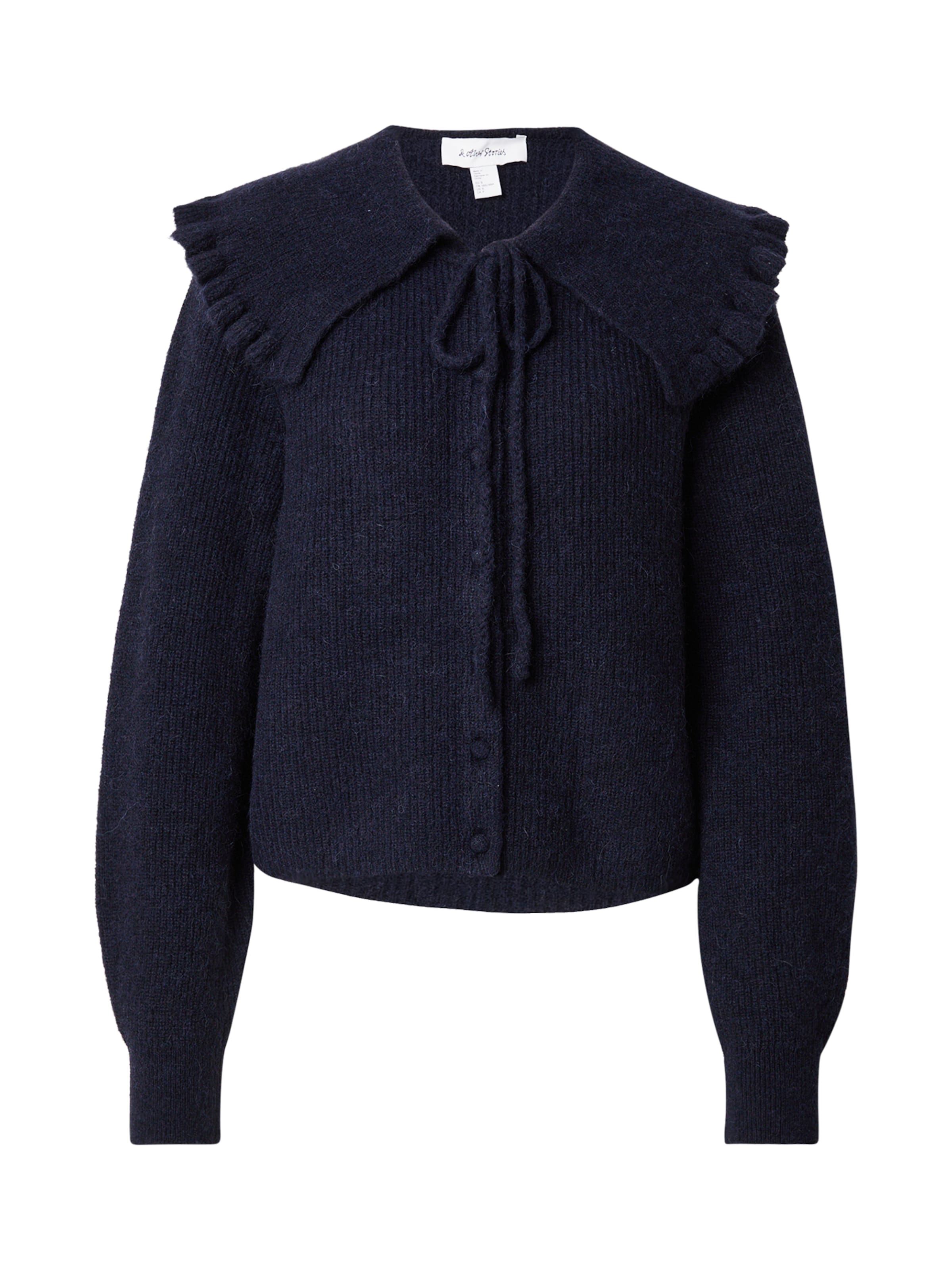 & Other Stories Knit cardigan in Blue: front