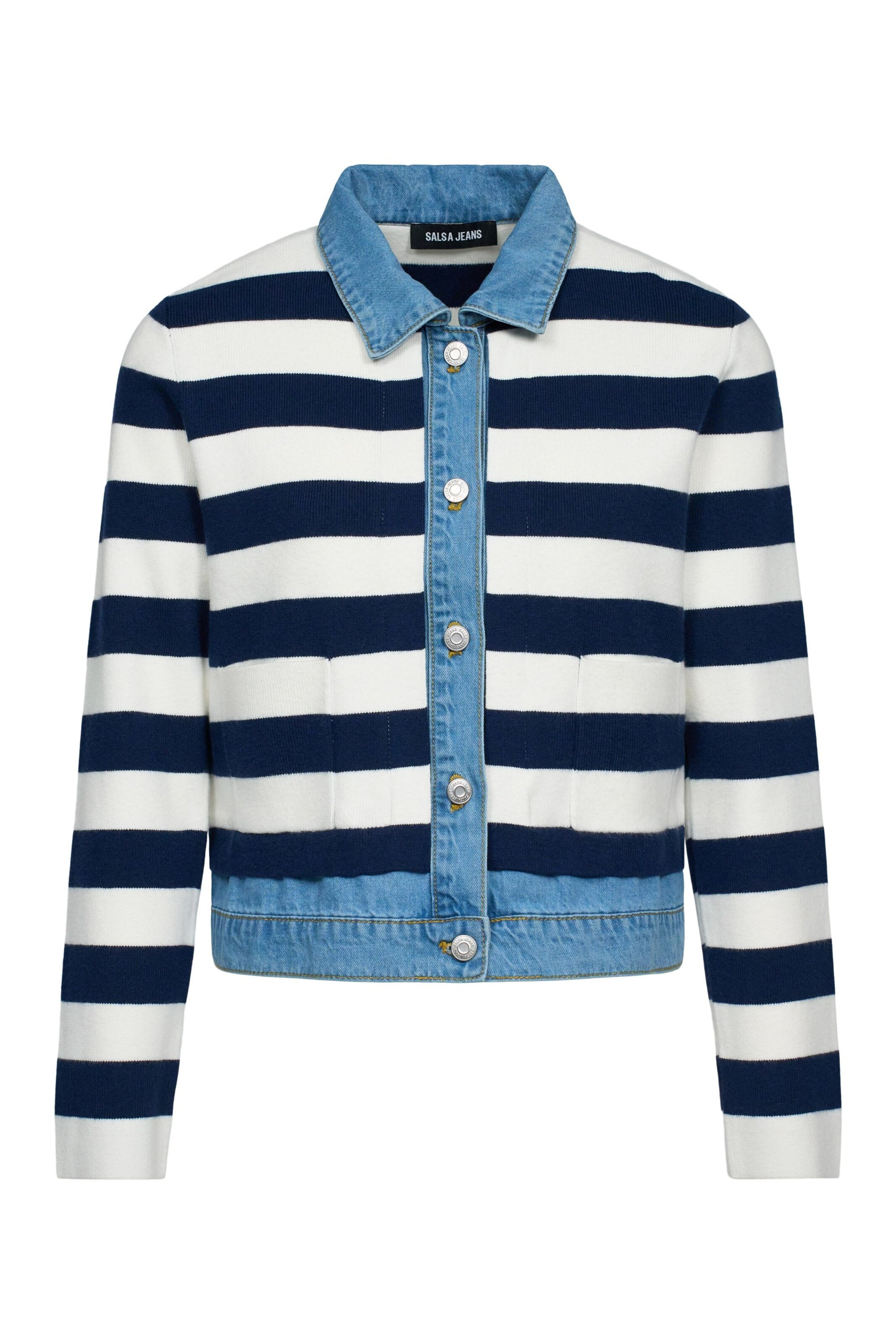 Salsa Jeans Between-season jacket in Blue: front