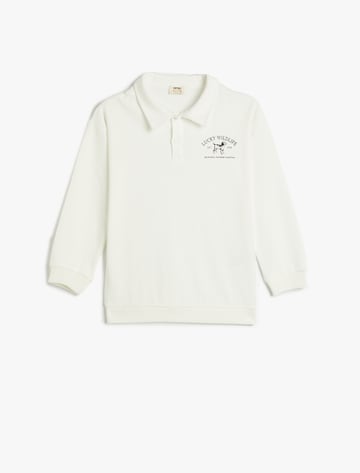 Koton Sweatshirt in Beige: front