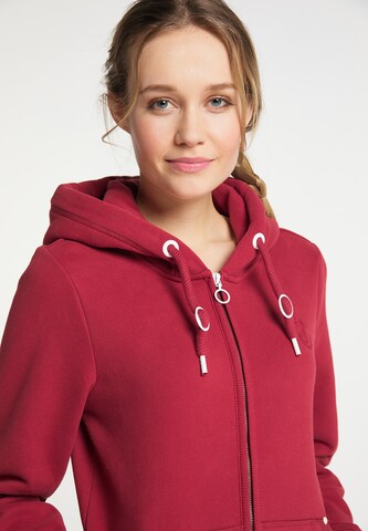 DreiMaster Maritim Sweatjacke in Rot