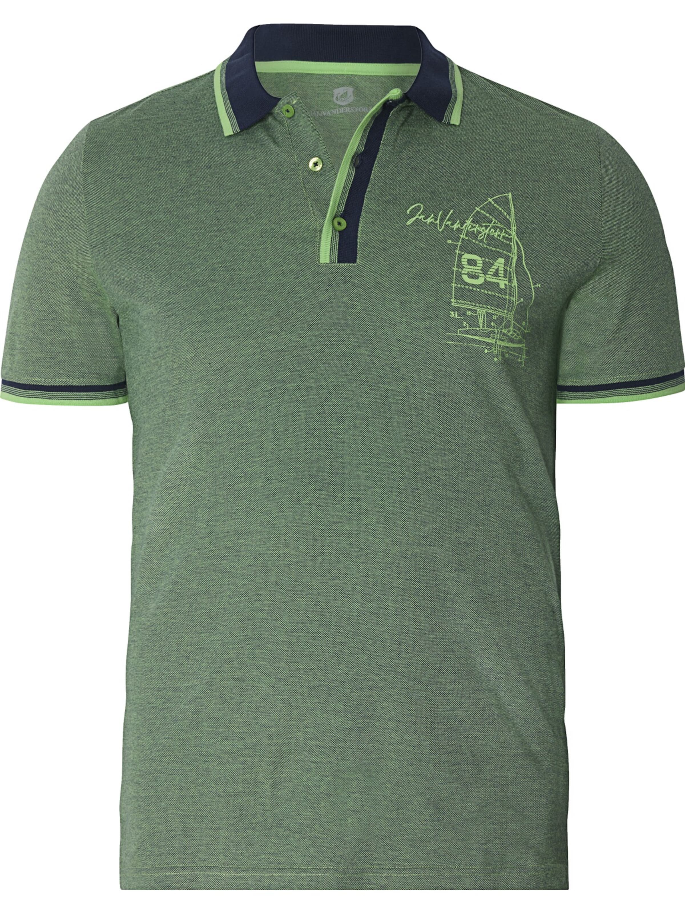 Jan Vanderstorm Shirt 'Herfinn' in Green: front