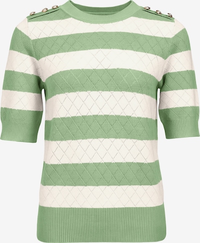 Imily Bela Pullover i XS i lysegrøn / hvid, Produktvisning
