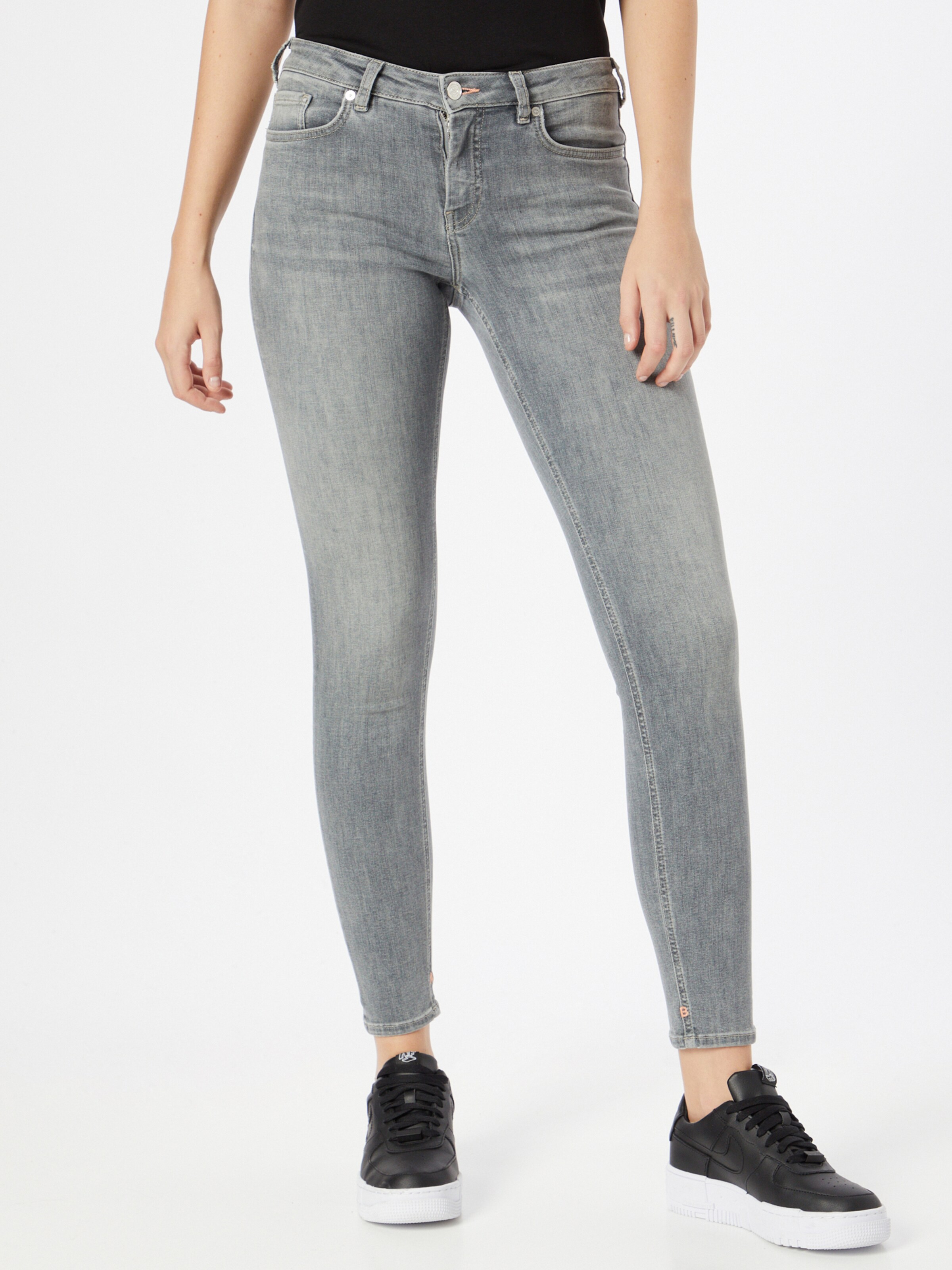 Frauen Jeans SCOTCH & SODA Jeans 'La Bohemienne' in Grau - WB60574
