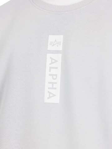ALPHA INDUSTRIES Sweatshirt 'RP' in Grau