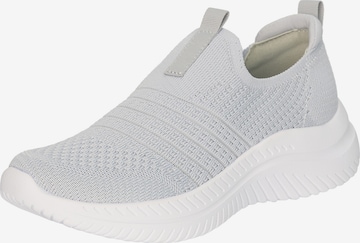Scarpa slip-on di Elara in grigio: frontale