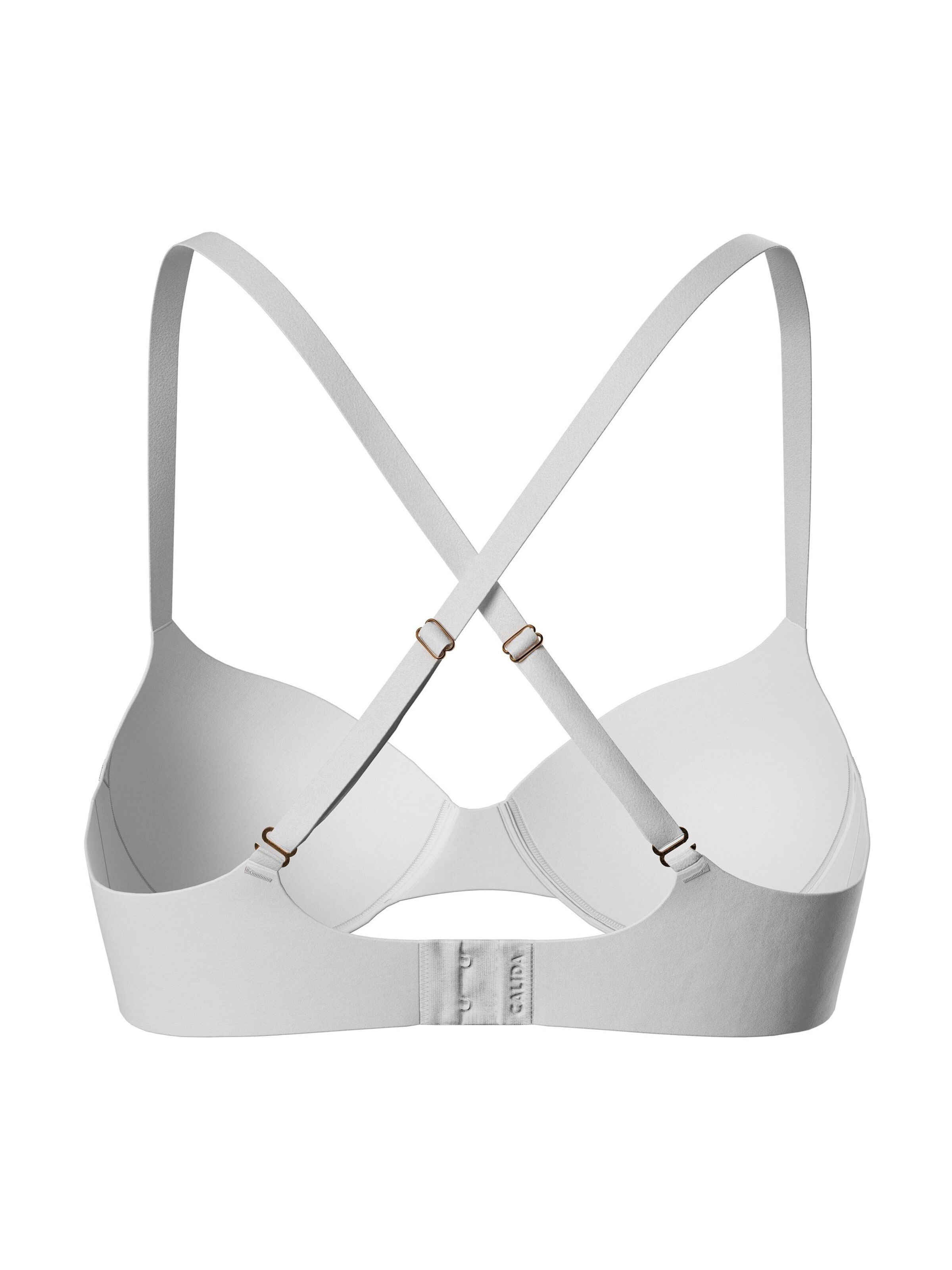 T-shirt Reggiseno 'Sleek Skin' di CALIDA in bianco