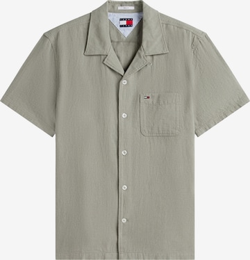 Regular fit Cămașă de la Tommy Jeans pe verde: față