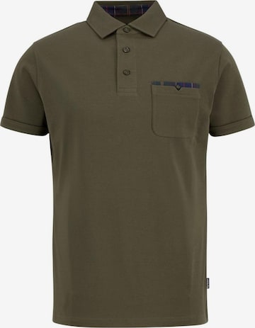 Maglietta 'PREMIUM CORPATCH TAILORED MML1496' di Barbour in verde: frontale