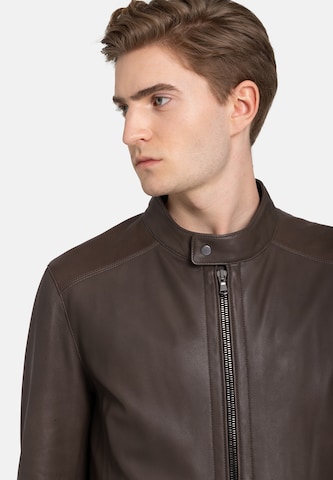 Werner Christ Lederjacke 'Toto' in Braun