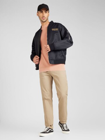 Jack's Regular Broek in Beige: voorkant