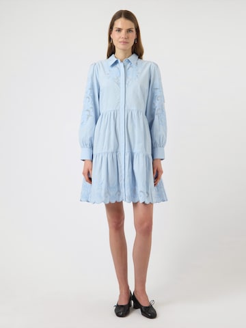 Abito camicia 'YASZIMIA' di YAS in blu: frontale