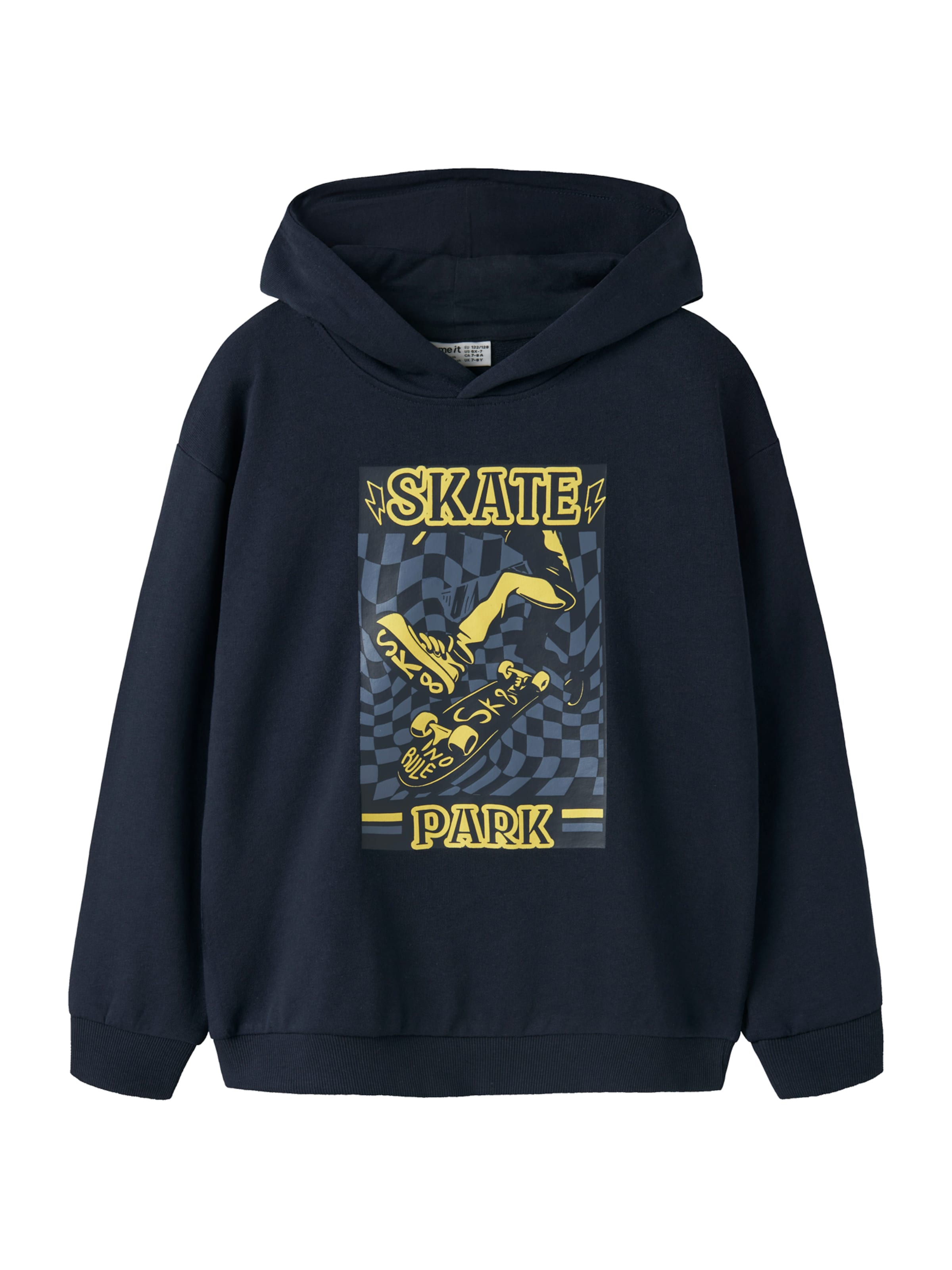 NAME IT Sweatshirt 'NKMVELTEN' in Blau: Vorderseite