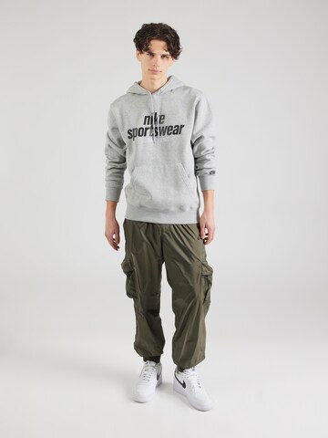 Nike Sportswear Свитшот 'CLUB' в Серый