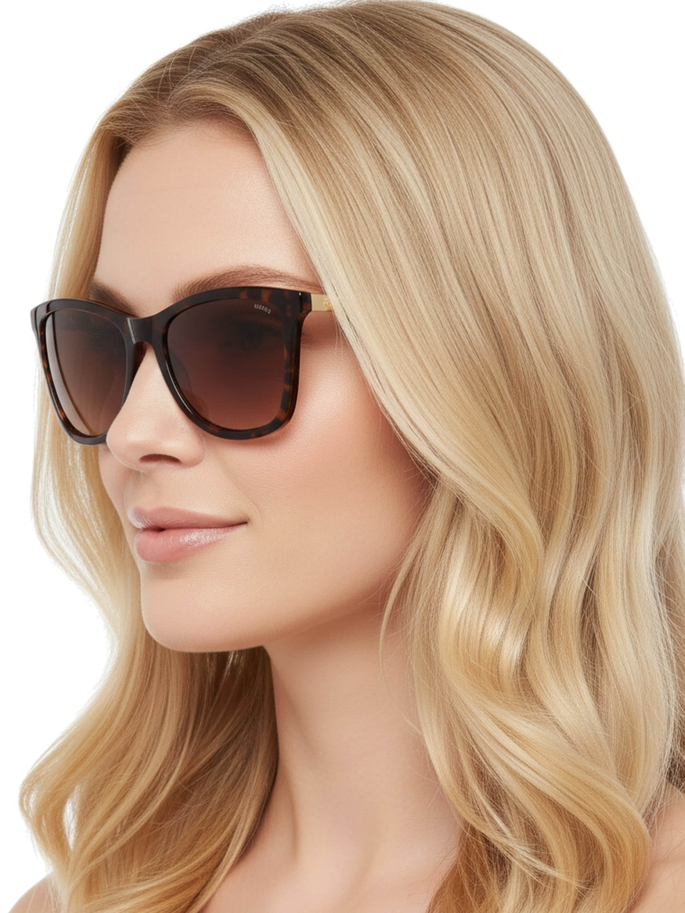 GUESS Sonnenbrille in Braun