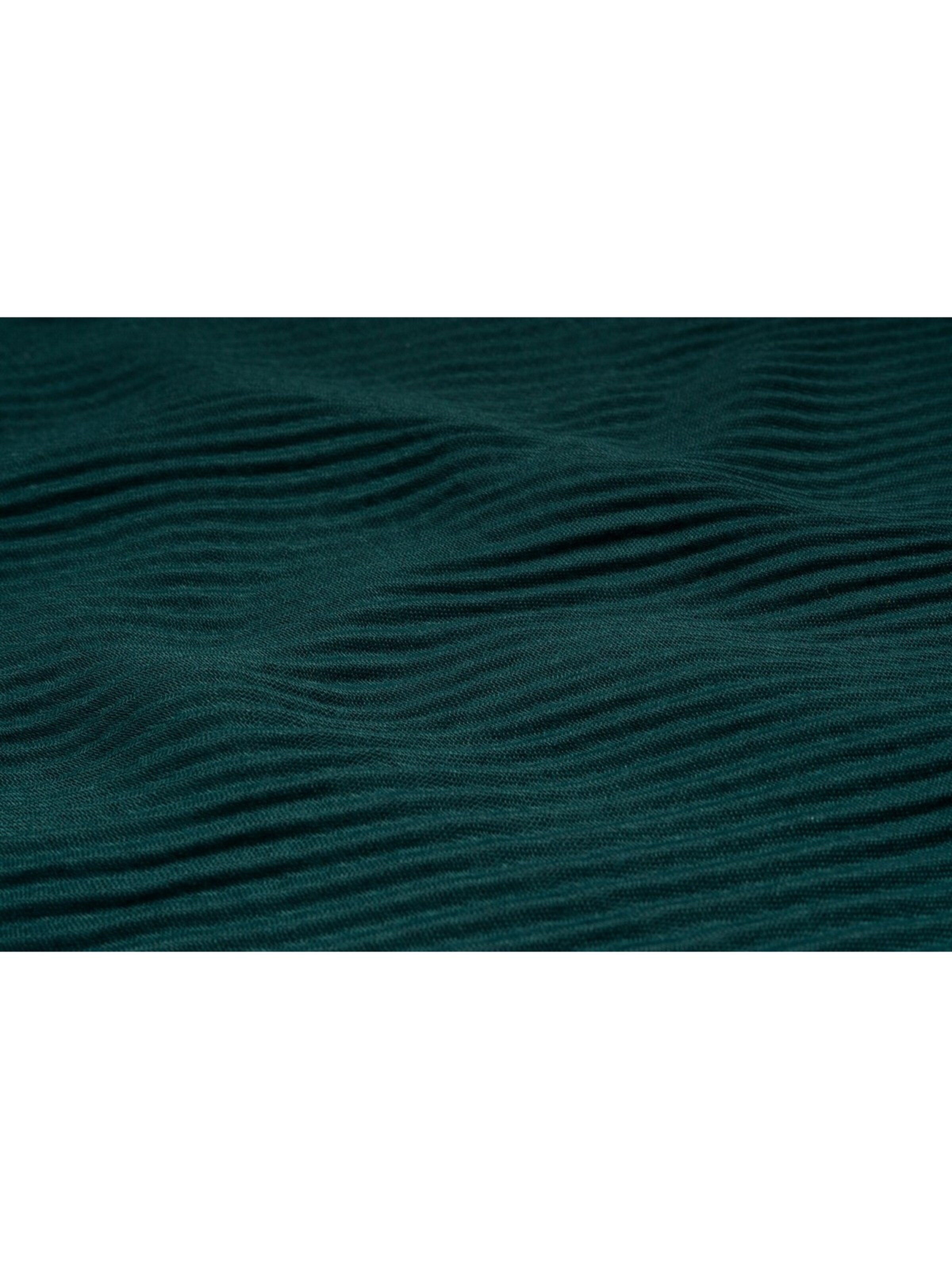 styleBREAKER Scarf 'Gekreppter Unifarbener Schal' in Green