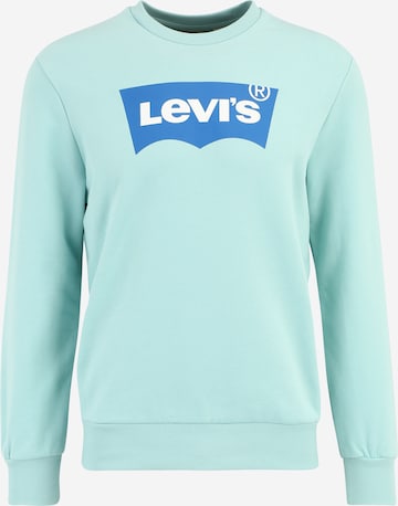 LEVI'S ® Sweatshirt 'Graphic Crew' in Blauw: voorkant