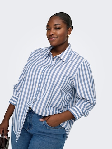 Camicia da donna 'CAROregon' di ONLY Carmakoma in blu