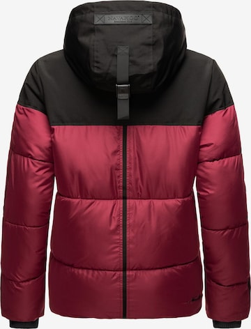 NAVAHOO Winter Jacket 'Sarafina' in Red