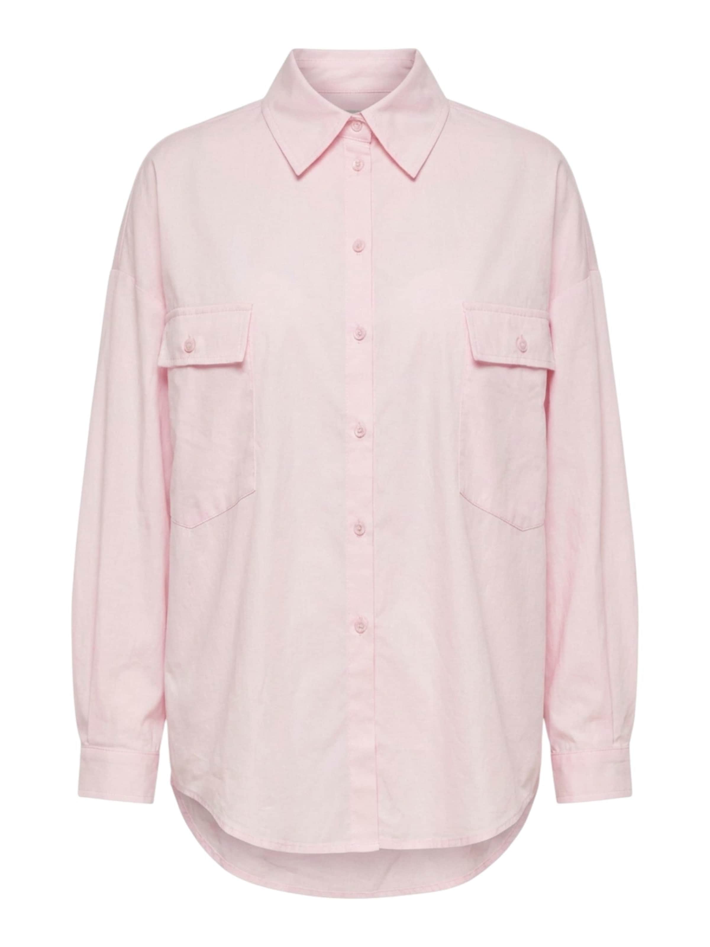 TEESHOPPEN Bluse 'Clara' in Pink: Vorderseite