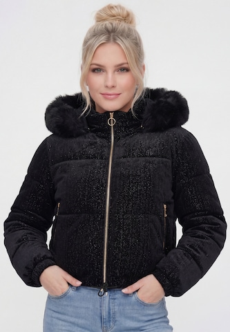 Veste d’hiver CHUBBA en noir : devant