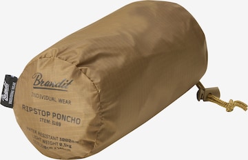 Brandit Poncho  'Ripstop' in Braun