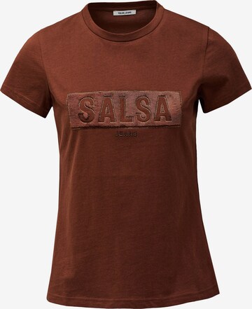Salsa Jeans Shirt in Brown: front