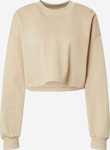 EDITED Sweatshirt 'Geri ' in Brown: front