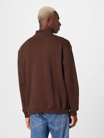 WEEKDAY Sweatshirt i brun