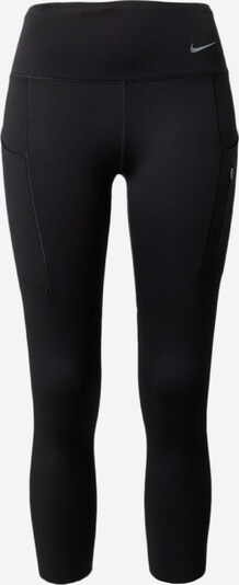 Pantaloni sport NIKE pe negru / alb, Vizualizare produs