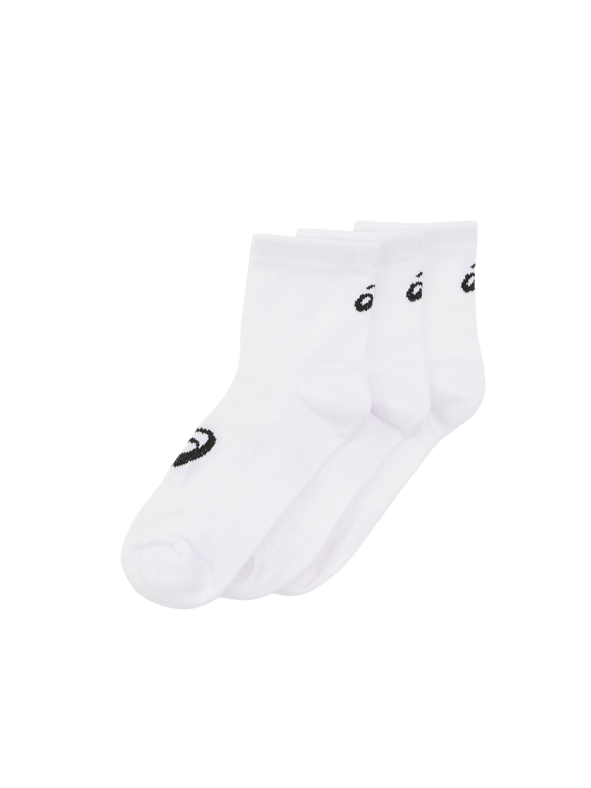 ASICS Athletic Socks in Black / White, Item view